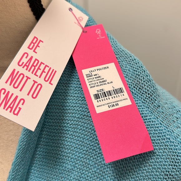 NWT Lilly Pulitzer Faretta Cardigan - Picture 2 of 4